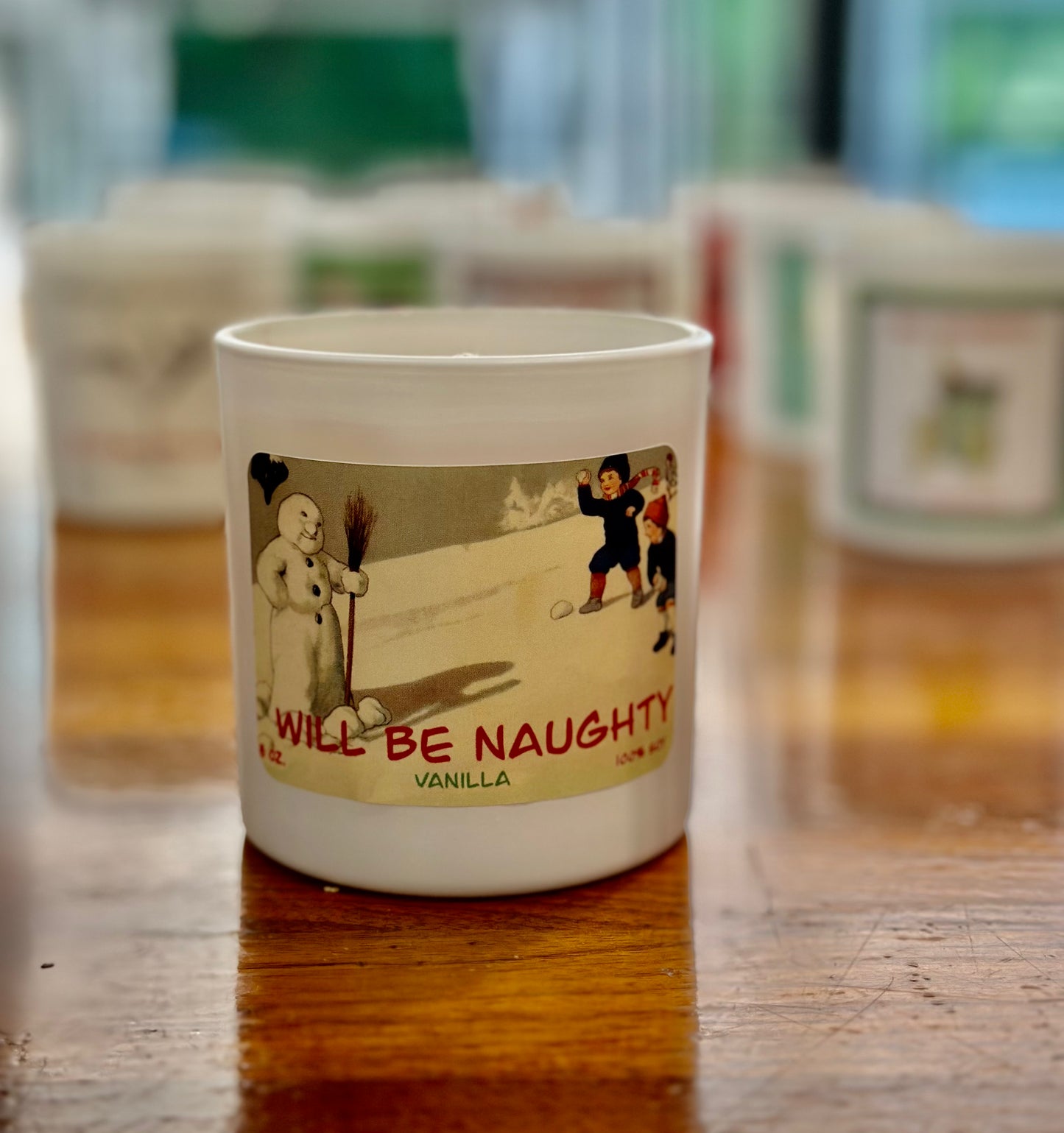 WILL BE NAUGHTY: Vanilla