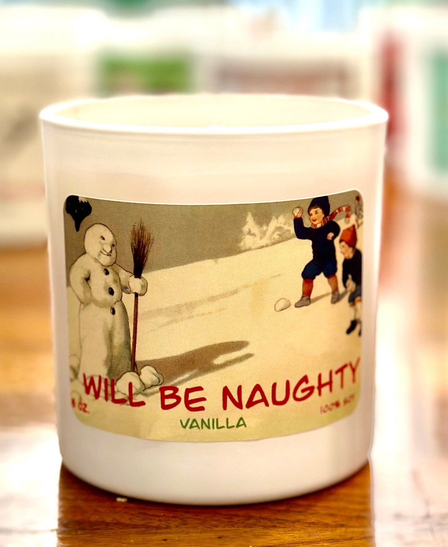 WILL BE NAUGHTY: Vanilla