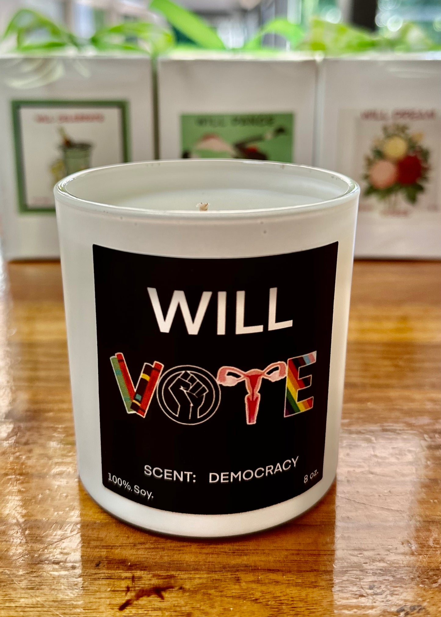 WILL VOTE: Democracy (smells like Apple Pie)