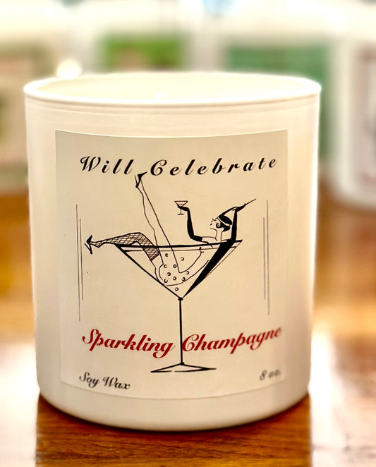 WILL CELEBRATE: Sparkling Champagne