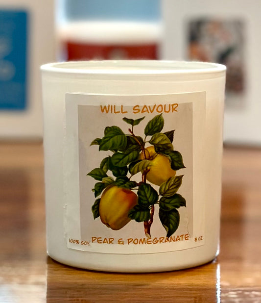 WILL SAVOUR: Pear & Pomegranate