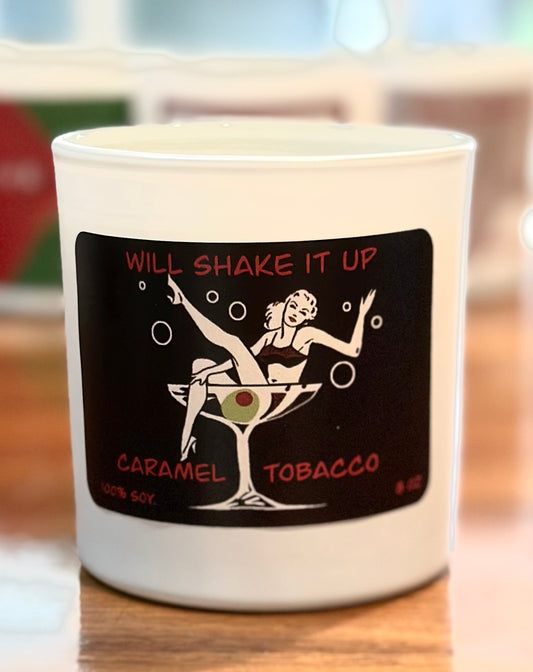 WILL SHAKE IT UP: Caramel & Tobacco